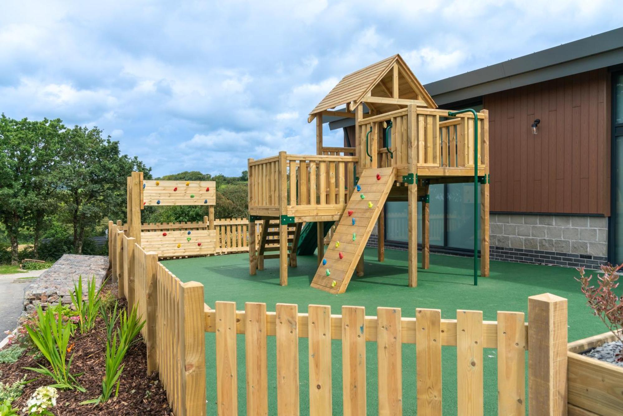 Camping Pods Hedley Wood Holiday Park Bridgerule Extérieur photo
